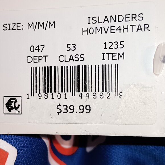 NEW Men's New York Islanders Performance Hoodie - Royal Blue Medium - Picture 3 of 4